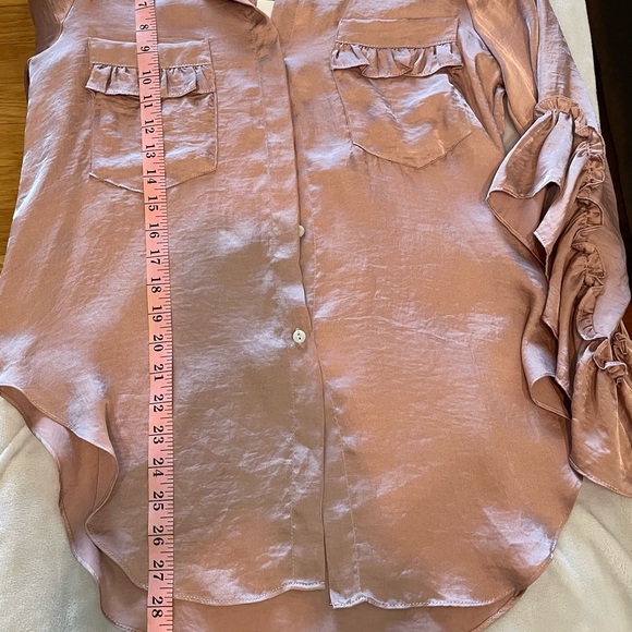 NWT Misa Maryn Ruffle Blouse - Picture 8 of 14